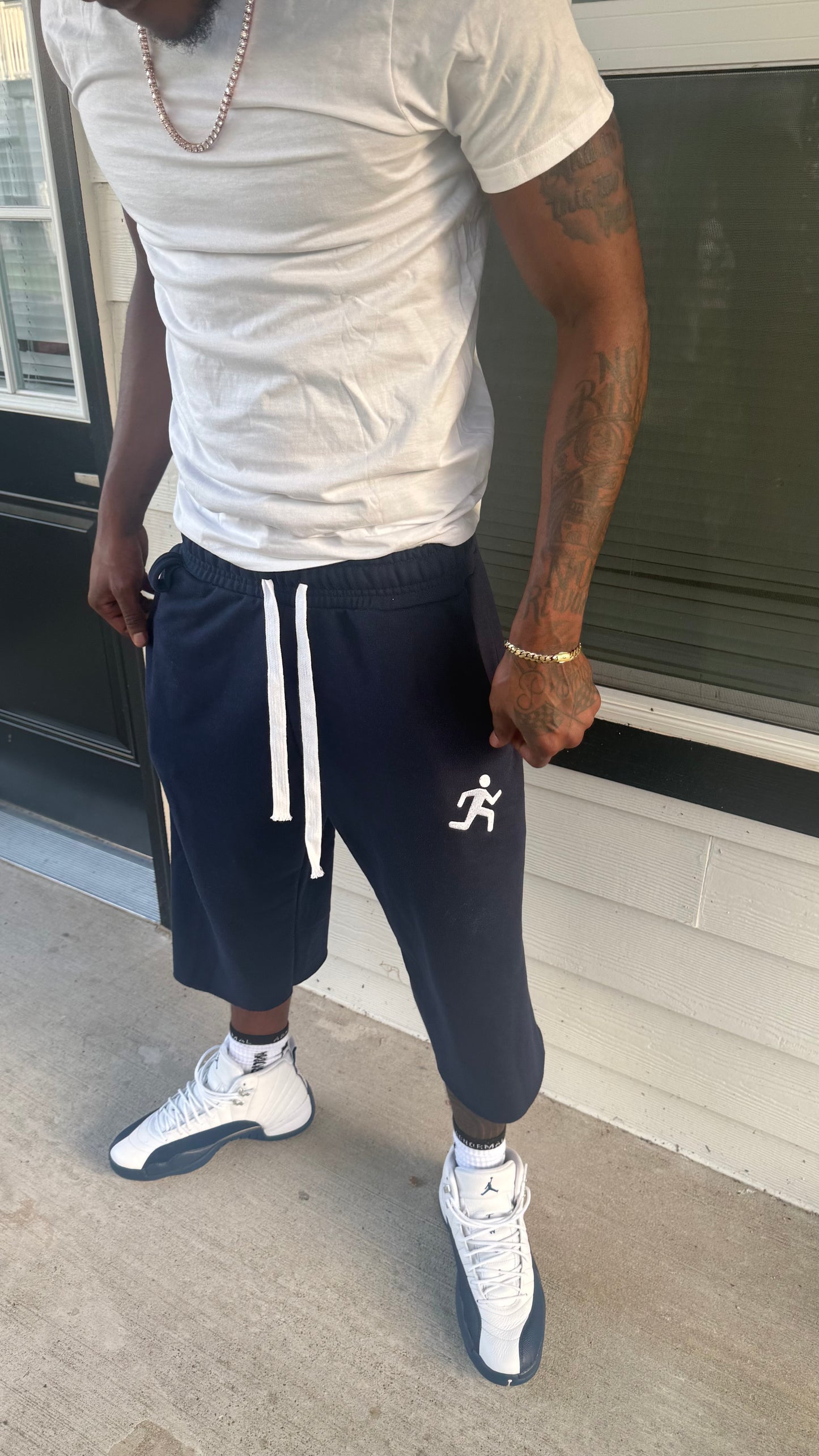 Navy Motion Shorts